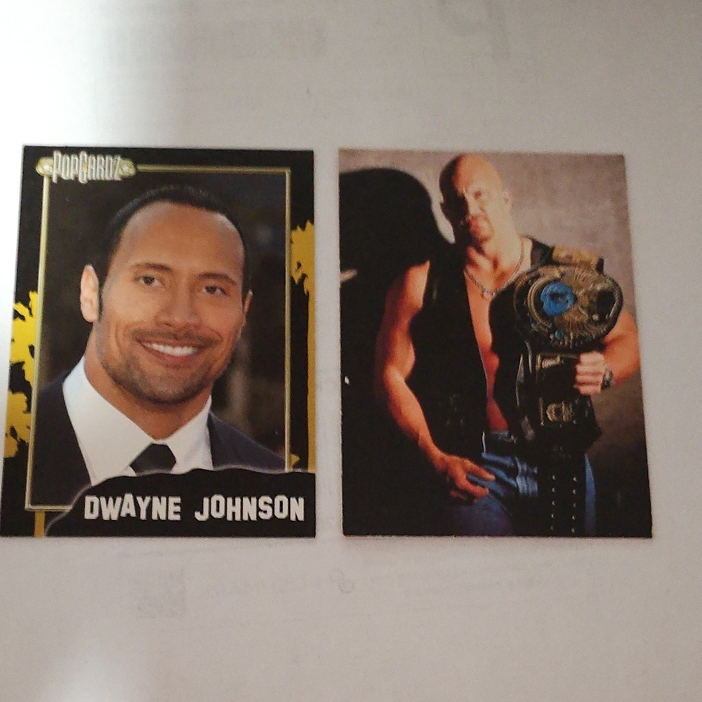 WWE Trading Cards - Black and Gold